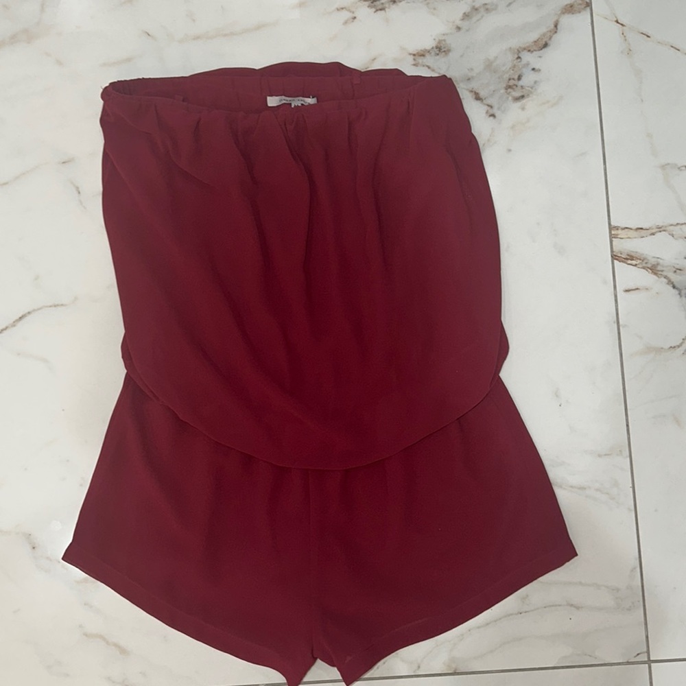 Maroon Romper